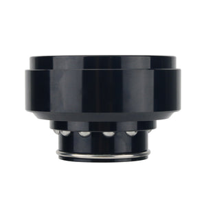 Black Racing Car Simulator Steering Wheel Quick Release Hub Adapter Compatible with MOZA/SIMAGIC Direct Drive Base