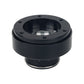 Black Racing Car Simulator Steering Wheel Quick Release Hub Adapter Compatible with MOZA/SIMAGIC Direct Drive Base