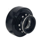 Black Racing Car Simulator Steering Wheel Quick Release Hub Adapter Compatible with MOZA/SIMAGIC Direct Drive Base