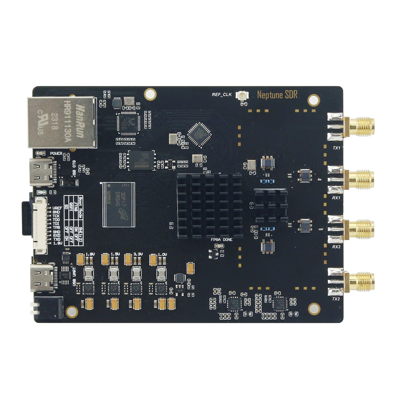 HamGeek Neptune SDR R210 SDR Development Board AD9363 Supports for ZED-FMCOMMS2-3/Open WIFI/Pluto SDR