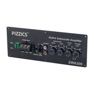 AA-CA31113 300W Vehicle Mounted Class D Power Amplifier High Power Subwoofer Amplifier Support DSP Tuning