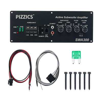 AA-CA31113 300W Vehicle Mounted Class D Power Amplifier High Power Subwoofer Amplifier Support DSP Tuning