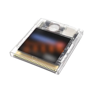 GBGBC Everdrive Ultra Programmer Game Programmer with External Reset Switch with TF Card (Transparent Shell with Black Sticker)