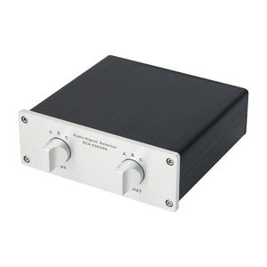 RCA-0303HG High-End Audio Switcher Audio Selector Audio Source Selector Supports 3 Input 3 Output