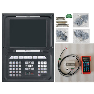F2300B 2-Axis CNC Motion Controller + 1521 Remote Control with Connection Cable for Gantry Flame Plasma Cutting Machines