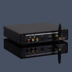 BRZHIFI SU10-PRO Black AK4499X2 Hi-end DAC Audio Decoder HiFi Bluetooth5.3 with 12V/2A High Speed Linear Power Supply