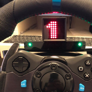 Simplayer Dashboard Sim Racing Dash Screen Dash Display for Logitech G29/G27 Steering Wheel