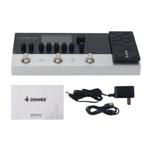 Donner Arena 2000 Multi-effects Guitar Effects Pedal Independent IR Module AMP Modellering Iconic 278 Tones
