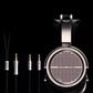 AUNE AR5000 Glazed Headphone 3.5mm Detachable Cable HiFi Stereo Monitoring 50mm Open Dynamic Driving Headset