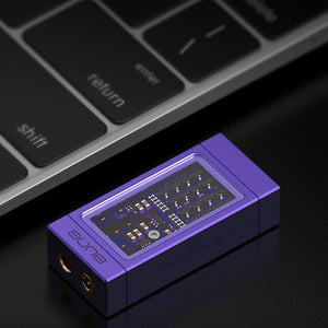 AUNE Yuki SE Purple Portable HiFi Audio Decoder ES9280AC Pro DAC Headphone Amplifier 3.5mm+4.4mm Balanced Output