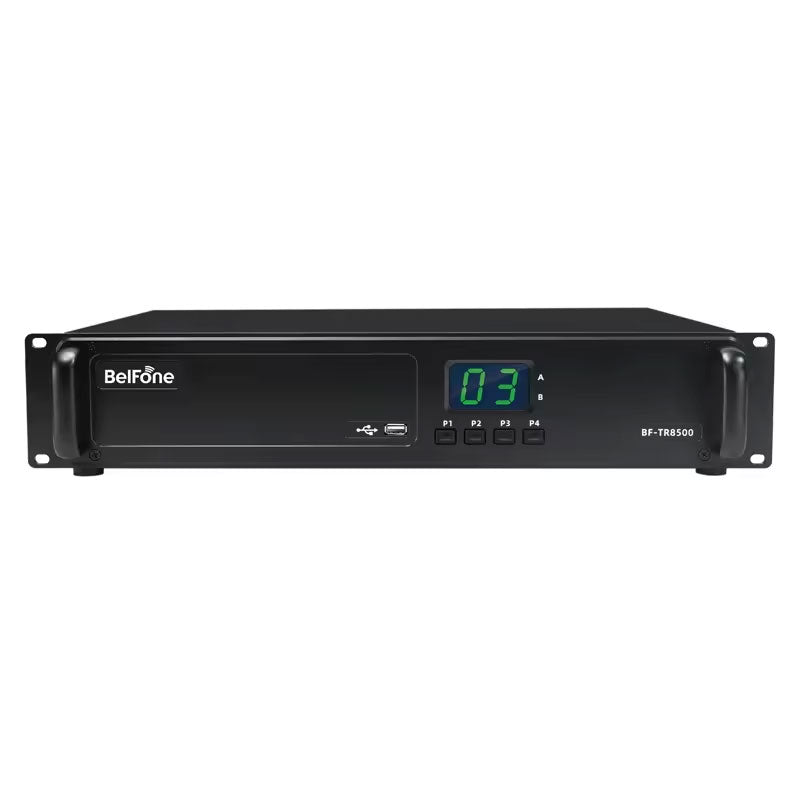 BelFone BF-TR8500 50W DMR Repeater 10-50KM Walkie Talkie Repeater with 99 Channels for Handheld Transceivers
