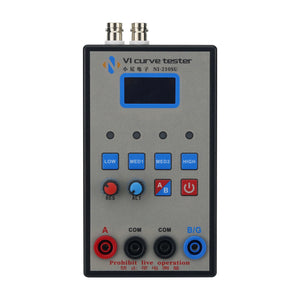 NI210SU Dual Channel Display VI Curve Tester Integrated OLED Screen with Built-in Lithium Battery