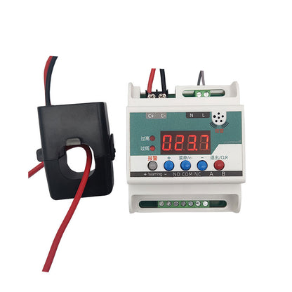 YK-ACW105M+1000/5A Transformer Kit AC Ammeter Digital Display Upper and Lower Limit Alarm Current Controller Relay Detection