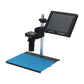 HAYEAR Digital Microscope Set w/ 1080P 48MP FHD Camera 150X Lens 56-LED Light 8&quot; LCD for Phone PCB