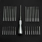 33-in-1 Precision Screwdriver Set Screwdriver Kit with 33pcs S2 Alloy Steel Bits and Storage Bag