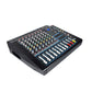 R-1600 1600W*2 Professional 8-Channel Power Mixer KTV Mixing Console with Bluetooth Reverb Equalizer