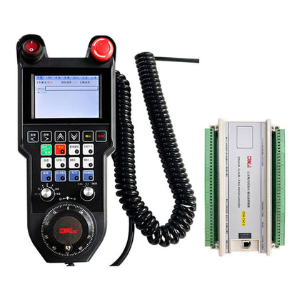 DSP-J2 4-Axis DSP Motion Controller System CNC Motion Controller Handwheel with 3.5-inch LCD Screen