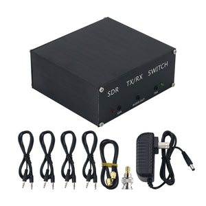 HamGeek 100W SDR Transceiver Switch TX RX Switch Antenna Sharer TR Switch Box with Accessories