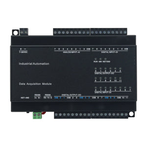 GECON RTU-308E DAQ Data Acquisition IO Module 8AI + 8DI + 12DO [RS485] Modbus RTU
