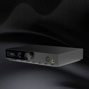 SMSL Black H400 Fully Balanced/Unbalanced High Power Headphone Amplifier 15Wx2/16ohms Preamplifier