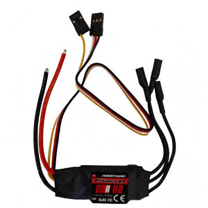 Hobbywing SkyWalker 20A V2 Brushless ESC with Reverse Brake Support 2-3S LiPo 5V/3A-UBEC for FPV Drones