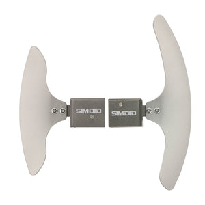 SIMDID Left Side &amp; Right Side Paddle Shifter Kit Aluminum Alloy Racing Simulator for WRC Video Games