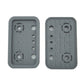 5pcs Top Suction Plates Rubber Suction Pad (125mmx75mmx17mm with Small Hole) for Vacuum Blocks