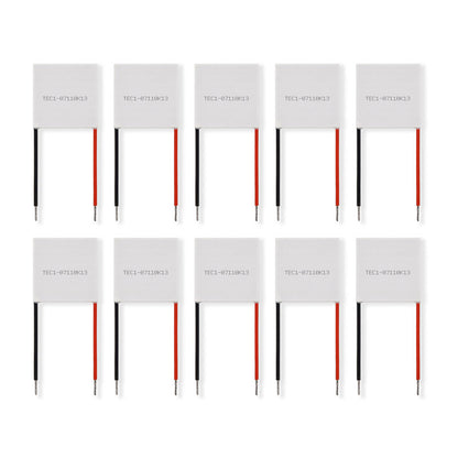 10pcs TEC1-07110K13 Thermoelectric Cooler Peltier Cooler (K13) for Commercial Refrigeration &amp; Server