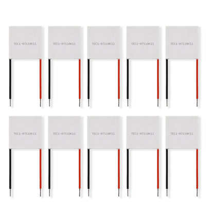 10pcs TEC1-07110K11 Thermoelectric Cooler Peltier Cooler (K11) for Commercial Refrigeration &amp; Server
