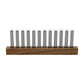 DC5V LED Audio Spectrum Light High Sensitivity Music Rhythm Light with 12 Adjustable Nixie Tubes for Decoration