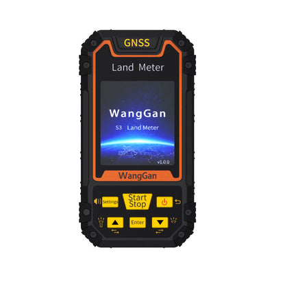 Black S3 High Accuracy Color Screen GPS Land Meter Dual Satellite Positioning Handheld GPS Survey Equipment
