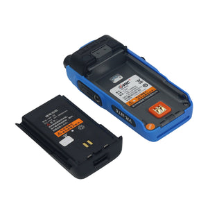 Blue VR-N76 Portable Handheld Walkie Talkie UV Dualband IP67 Waterproof Outdoor Radio Bluetooth GPS Positioning