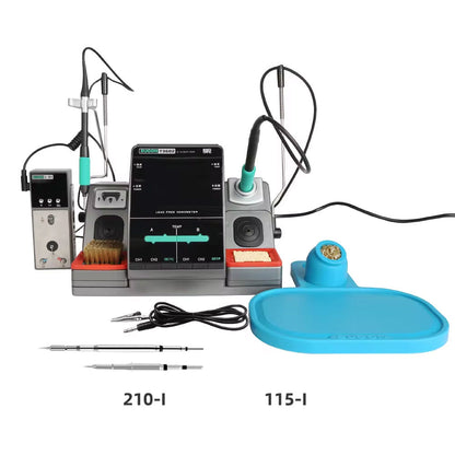 SUGON T3602 240W 2-in-1 Soldering Station w/ LCD + One C115 Soldering Tip + One C210 Soldering Tip