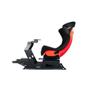 CONSPIT GT-Lite Sim Racing Simulator Cockpit (with Upgraded Pro Red Seat &amp; without Vibration Module)