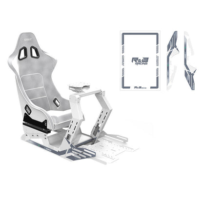 CONSPIT R&amp;B Racing Rb Racing Simulator Cockpit Stand (Non-Vibration) + Seat (Coating &amp; Carpet)