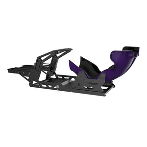 CONSPIT FP-Lite Sim Racing Simulator Cockpit Stand (without Vibration Module) + F1 Purple Seat