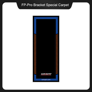CONSPIT FP-Pro 80cmx200cm Sim Racing Carpet Sim Racing Floor Mat (for McLaren) for FP-Pro Sim Rig