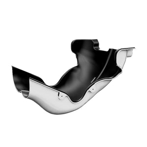 CONSPIT F1 Formula Racing Seat Sim Racing Seat (Black &amp; White) for Fanatec Thrustmaster Simagic