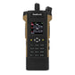 HAMGEEK APX-8000 12W Dual Band Radio VHF UHF Walkie Talkie (Brown) Dual PTT with Handheld Microphone
