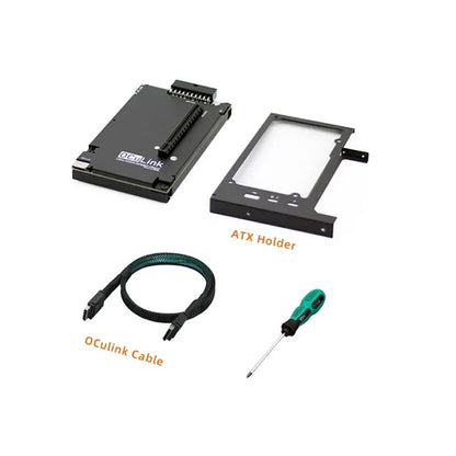 OCuLink High Speed Graphic Card Expansion Dock OCuP4V2 with ReDriver Chip ATX Bracket and 0.8m Data Cable