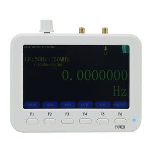 50Hz-4GHz RF Frequency Meter Portable Frequency Counter w/ 5&quot; Color Display FC-4000