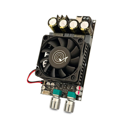 ZK-6001 Active Ultra-bass Power Amplifier Board Low-pass Filtering Single Channel 600W with Integrated Potentiometer