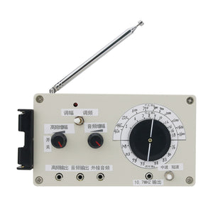 400KHz-1650KHz/5MHz-18MHz AM Radio 76MHz-108MHz FM Radio Three Band Radio 2 in 1 Signal Generator
