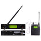 510 Mono Professional In Ear Monitor System UHF IEM System (with Black Transmitter and One Receiver)