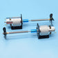 L25cm P and R Set Waterproof 775 Motor Stainless Steel Waterproof Shaft Kit with Four Blades Paddle for RC Trawl Boat