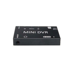 Black Mini DVR 5.8G-FPV Video Recorder Module CVBS Signal Input with Metal Shell Support 32GB TF Card