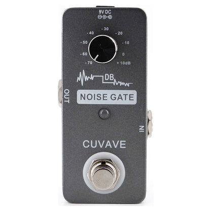 CUVAVE (M-VAVE) Noise Gate Pedal with -70dB to +10dB Range Supports Noise Gate and True Bypass