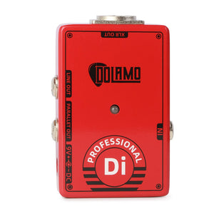 Dolamo Professional Active Direct Box Active DI Box + Gain for Instruments Guitars Basses Violins