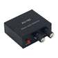 AU-102 Stereo Audio Distributor Audio Splitter Box Supporting 1 Input 2 Outputs + USB Power Cable