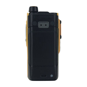 Ginkgo Yellow VR-N76 Portable Handheld Walkie Talkie UV Dualband IP67 Waterproof Outdoor Radio Bluetooth GPS Positioning